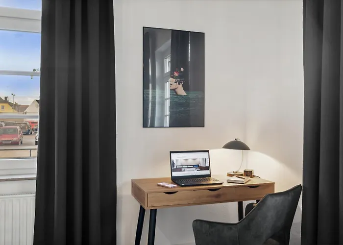 Maremar - Verden's Finest - 134qm - 2 Schlafzimmer - Luxus Boxspring - Kueche - Arbeitsplaetze & Highspeed Wlan - Terrasse Apartman *